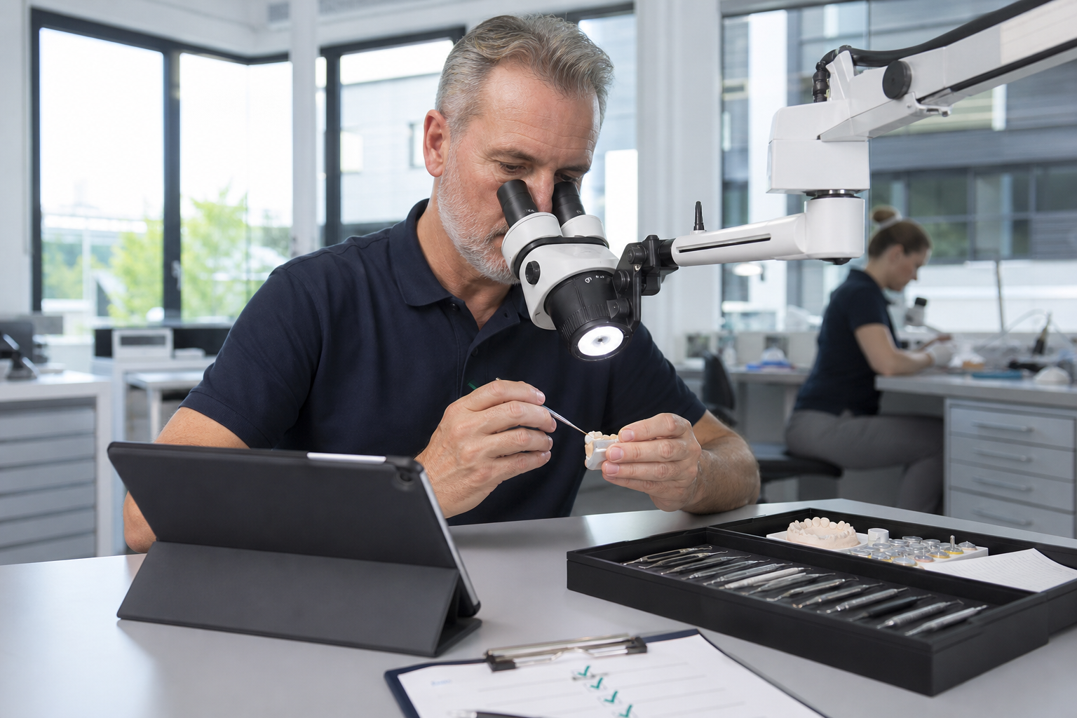 Dokumentations- und Freigabeprozess in einem neu gegründeten Dentallabor